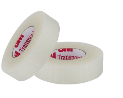 3M transpore tape 1,25cm breed